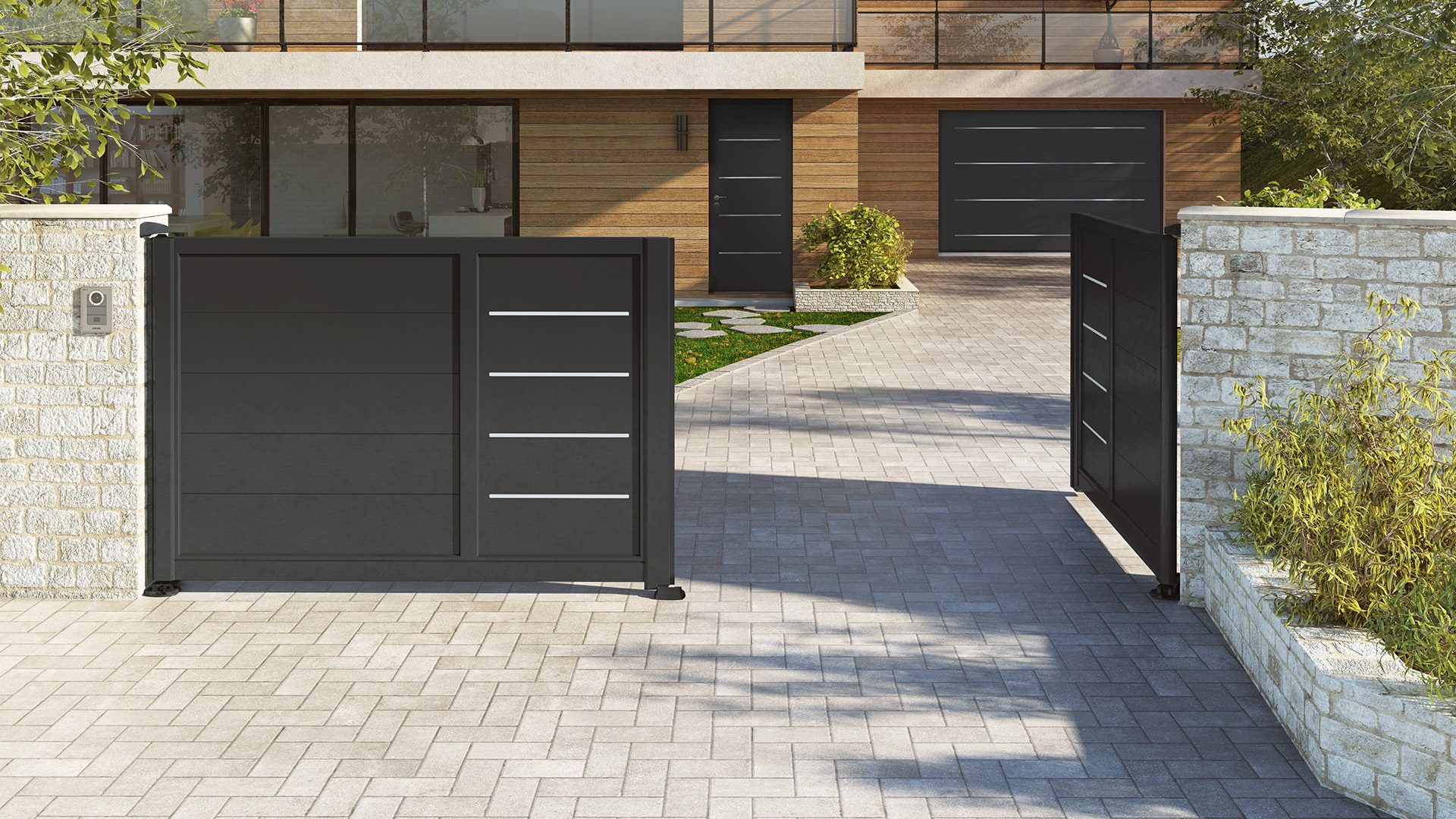 Akordia- Aluminium Gates