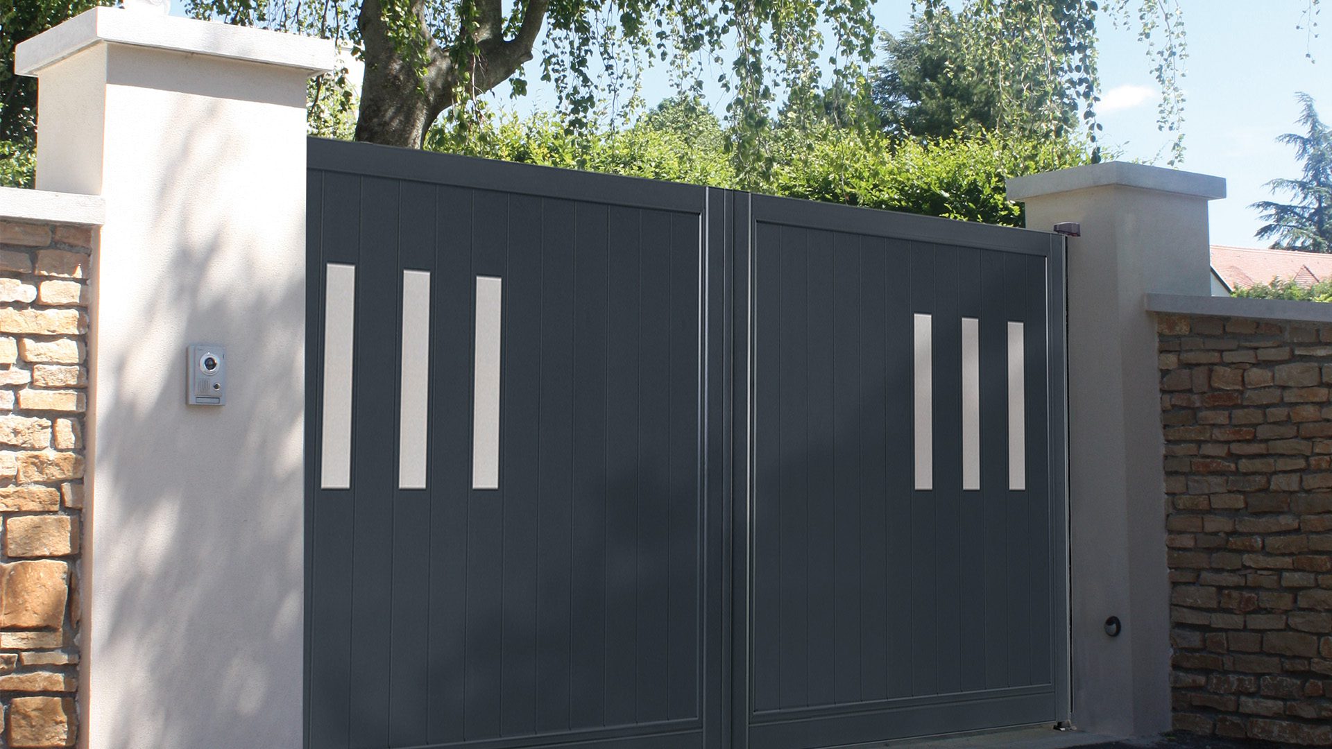 Stainless Collection- Alluminium Gate