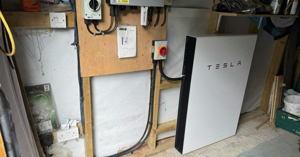 tesla powerwalls battery
