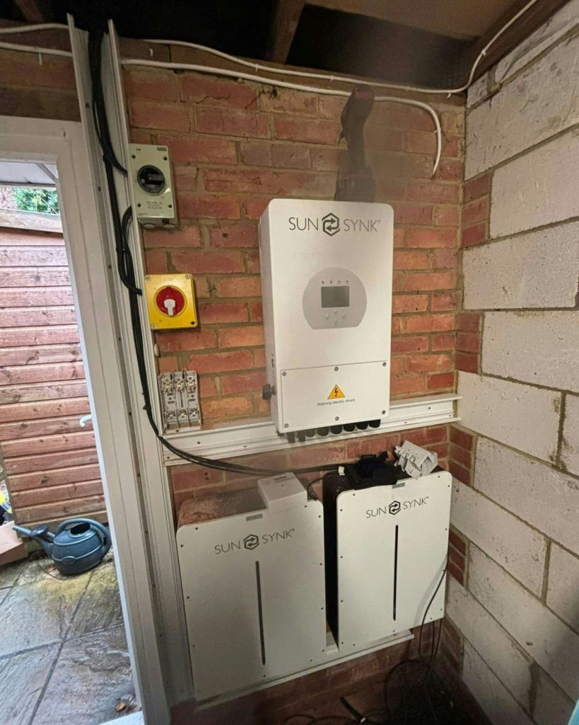 sunsynk solar batteries new forest